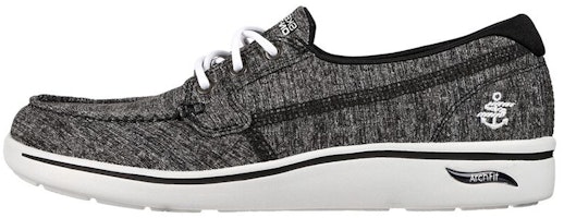 (Women) Skechers Arch Fit Uplift 'Equator Black' 136610-BKW (Women) Skechers Arch Fit Uplift 'Equator Black' 136610-BKW