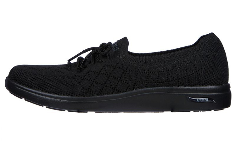 (Women) Skechers Arch Fit Uplift 'Perfect Slip-On Black' 136634-BBK