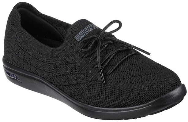 Skechers Arch Fit Uplift-完美一踏氣墊運動休閒鞋 女款 黑 Lookbook Skechers Arch Fit Uplift-完美一踏氣墊運動休閒鞋 女款 黑