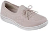Lookbook (Women) Skechers Arch Fit Uplift 'Perfect Slip-On Grey Brown' 136634-TPE