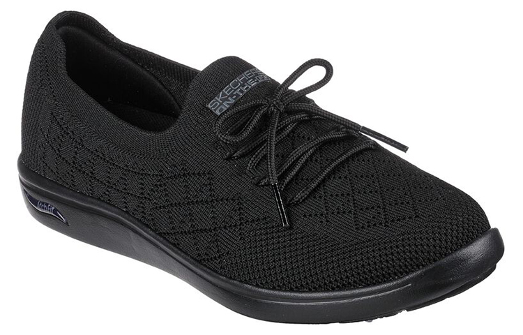 Lookbook (Women) Skechers Arch Fit Uplift 'Perfect Slip-On Black' 136634-BBK