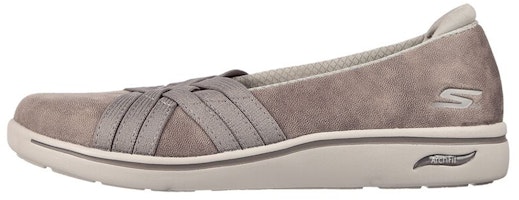 (Women) Skechers Arch Fit Uplift 'Precious Deep Grey-Brown' 136574-DKTP (Women) Skechers Arch Fit Uplift 'Precious Deep Grey-Brown' 136574-DKTP