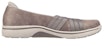 (W) Skechers Arch Fit Uplift 'Precious Deep Grey-Brown' Kelabu-Coklat 136574-DKTP