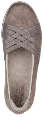 Skechers Arch Fit Uplift-Precious 休閒運動一腳蹬 女款 深灰褐色 Lookbook Skechers Arch Fit Uplift-Precious 休閒運動一腳蹬 女款 深灰褐色