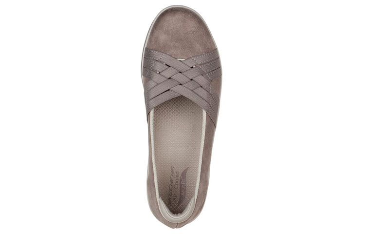 Lookbook (Women) Skechers Arch Fit Uplift 'Precious Deep Grey-Brown' 136574-DKTP