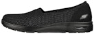 (W) Skechers Arch Fit Uplift 'Sweet Casual Slip-On Hitam' 136559-BBK