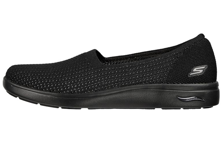 (Women) Skechers Arch Fit Uplift 'Sweet Casual Slip-On Black' 136559-BBK