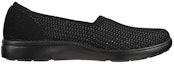 Order (W) Skechers Arch Fit Uplift 'Sweet Casual Slip-On Hitam' 136559-BBK