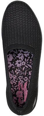 (Women) Skechers Arch Fit Uplift 'Sweet Casual Slip-On Black' 136559-BBK Shop (Women) Skechers Arch Fit Uplift 'Sweet Casual Slip-On Black' 136559-BBK