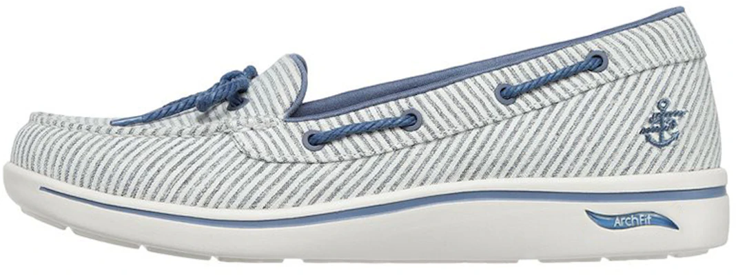 (W) Skechers Arch Fit Uplift ''Bianco Grigio Blu'' 136601-BLW Buy (W) Skechers Arch Fit Uplift ''Bianco Grigio Blu'' 136601-BLW