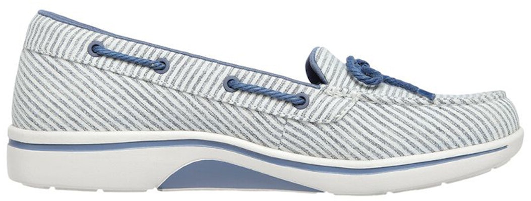 (W) Skechers Arch Fit Uplift 'Blanco Gris Azul' 136601-BLW Order (W) Skechers Arch Fit Uplift 'Blanco Gris Azul' 136601-BLW