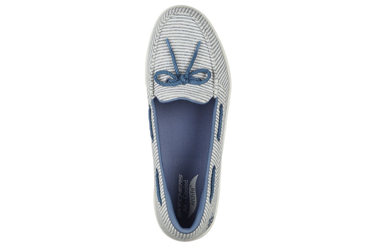 Lookbook (W) Skechers Arch Fit Uplift ''Bianco Grigio Blu'' 136601-BLW