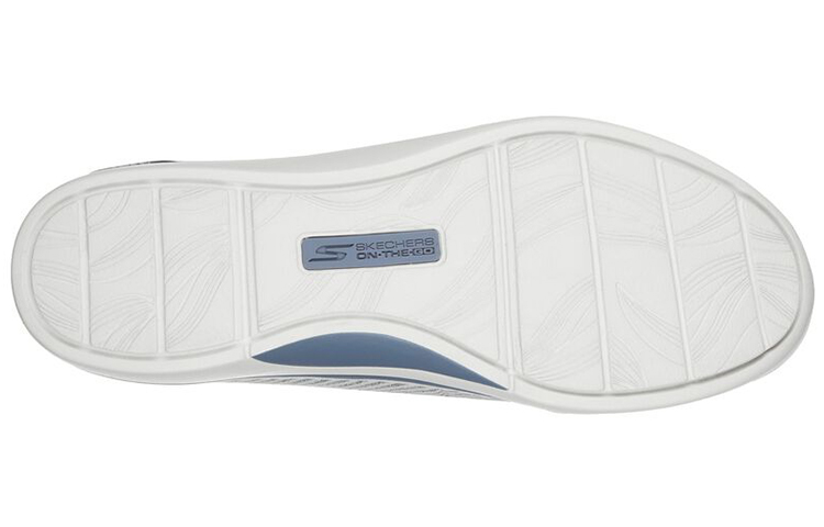 Shop (W) Skechers Arch Fit Uplift ''Bianco Grigio Blu'' 136601-BLW