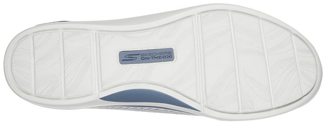 (W) Skechers Arch Fit Uplift 'Blanco Gris Azul' 136601-BLW Purchase (W) Skechers Arch Fit Uplift 'Blanco Gris Azul' 136601-BLW