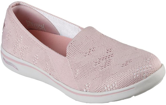 Skechers Arch Fit Uplift - Wishful 舒適透氣 低筒運動休閒鞋 女款 粉 Lookbook Skechers Arch Fit Uplift - Wishful 舒適透氣 低筒運動休閒鞋 女款 粉