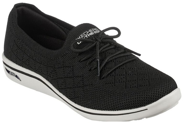 (W) Skechers Arch Fit Uplift Hitam 'Slip-On Sempurna' 136634-BKW Lookbook (W) Skechers Arch Fit Uplift Hitam 'Slip-On Sempurna' 136634-BKW