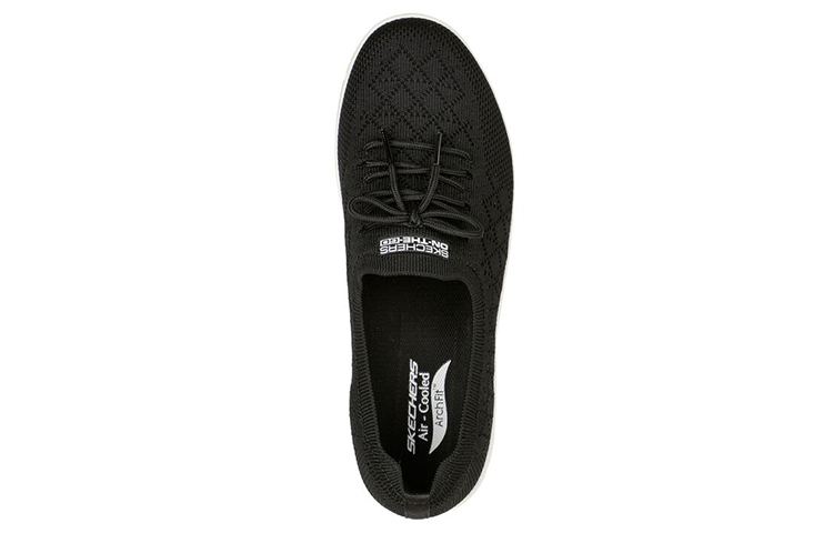Shop (Women) Skechers Arch Fit Uplift Black 'Perfect Slip-On' 136634-BKW