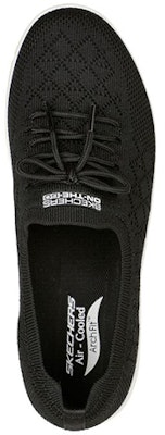 (W) Skechers Arch Fit Uplift Hitam 'Slip-On Sempurna' 136634-BKW Shop (W) Skechers Arch Fit Uplift Hitam 'Slip-On Sempurna' 136634-BKW