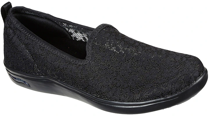(Women) Skechers Arch Fit Uplift Black 'Simplified Comfort Slip-On' 136561-BBK Lookbook (Women) Skechers Arch Fit Uplift Black 'Simplified Comfort Slip-On' 136561-BBK