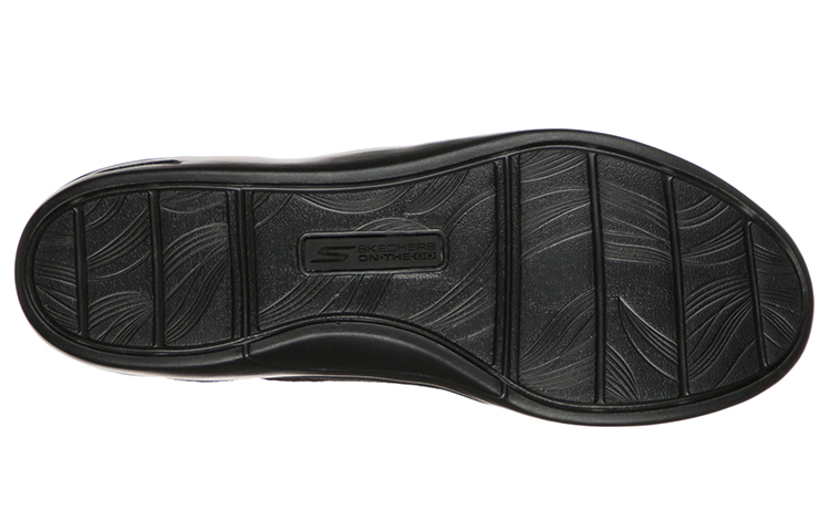 Purchase (Women) Skechers Arch Fit Uplift Black 'Simplified Comfort Slip-On' 136561-BBK