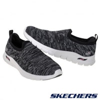 (W) 스케쳐스 아치 핏 비스타 캐주얼 슈즈 블랙 104371WBKPK Lookbook (W) 스케쳐스 아치 핏 비스타 캐주얼 슈즈 블랙 104371WBKPK