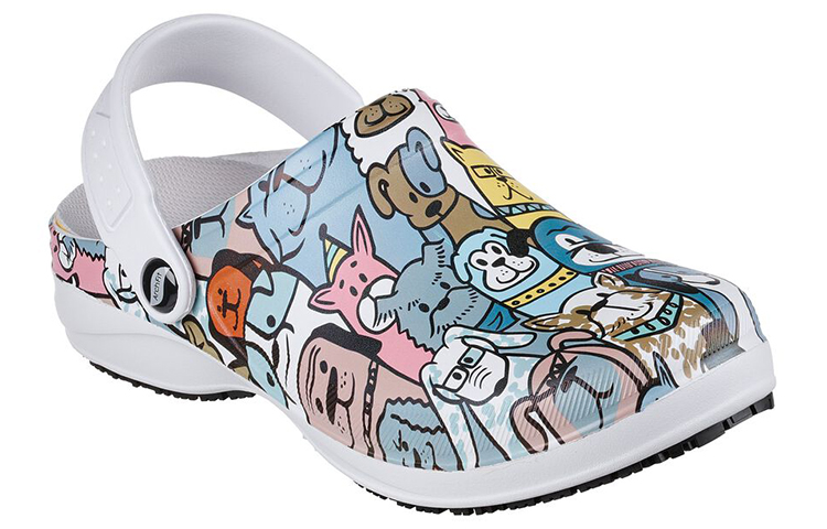 (W) Skechers Arch Fit Work 'Blue White' 圖 3