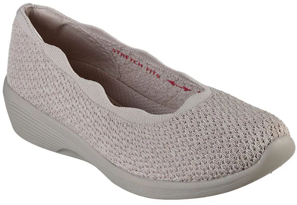 (Women) Skechers Arya-Small Talk 'Grey-Brown' 158508-TPE Lookbook (Women) Skechers Arya-Small Talk 'Grey-Brown' 158508-TPE