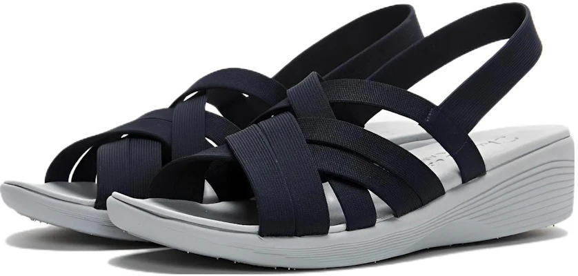 (Women) Skechers Arya-True Calling 'Navy Blue' 163162-NVY Lookbook (Women) Skechers Arya-True Calling 'Navy Blue' 163162-NVY