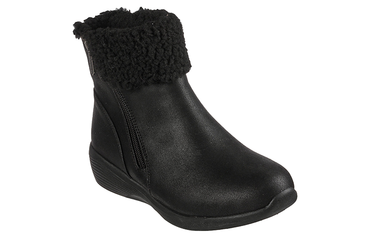 Lookbook (Women) Skechers Arya 'Black Snow Boot' 167250-BBK