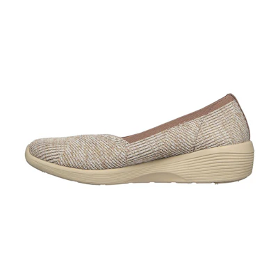 (W) Skechers Arya 'Good Morning Brown Slip-On'