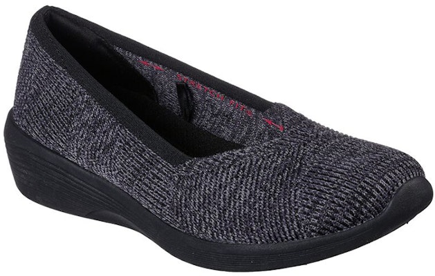 (Women) Skechers Arya Low Slip-On 'Black' 'Good Morning' 158512-BLK Lookbook (Women) Skechers Arya Low Slip-On 'Black' 'Good Morning' 158512-BLK