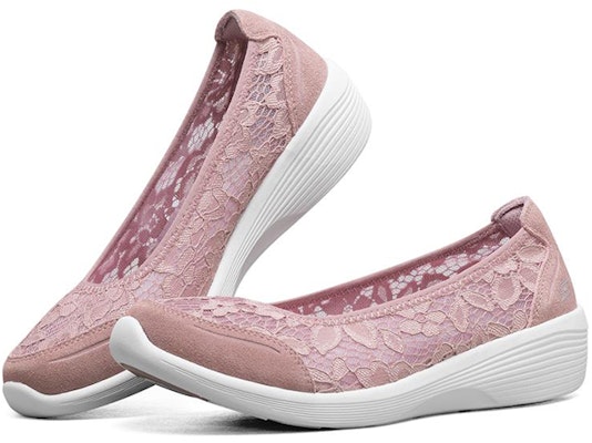 (W) Skechers Arya 低帮乐福鞋 粉色 66666292-MVE Lookbook (W) Skechers Arya 低帮乐福鞋 粉色 66666292-MVE