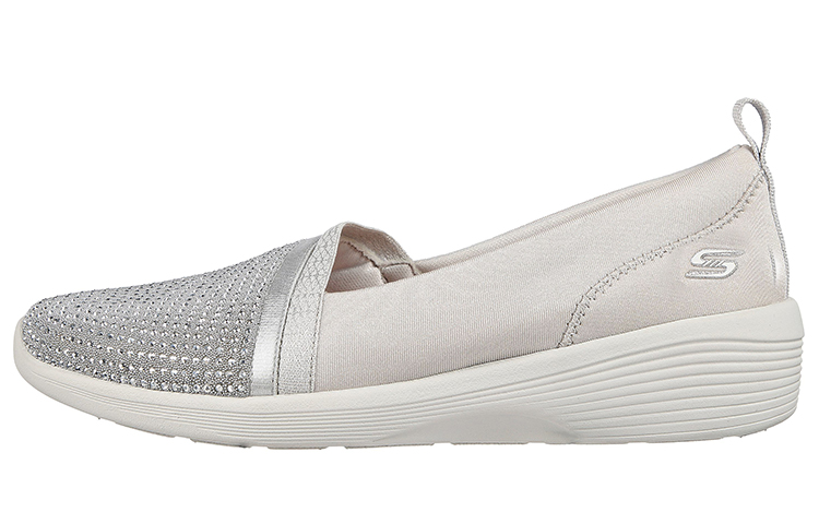 (Women) Skechers Arya Shine and Glow 'Silver Grey' 104110-LGSL