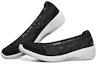 Lookbook (W) Skechers Arya Chaussures à Enfiler Noir/Blanc 66666292-BKW