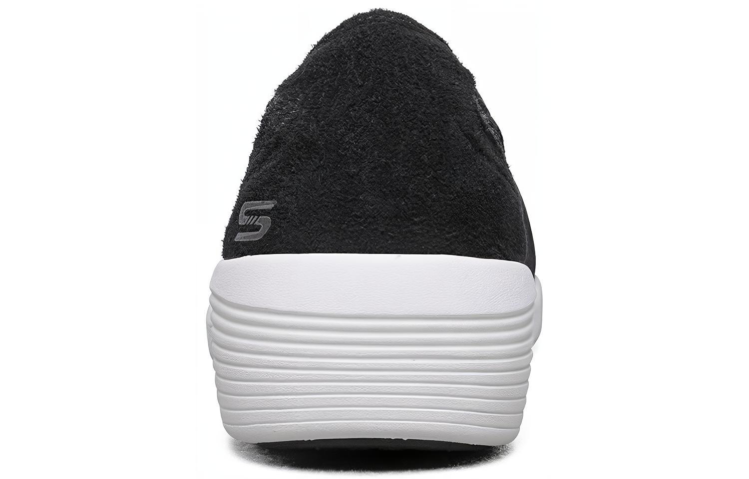 Shop (W) Skechers Arya Chaussures à Enfiler Noir/Blanc 66666292-BKW