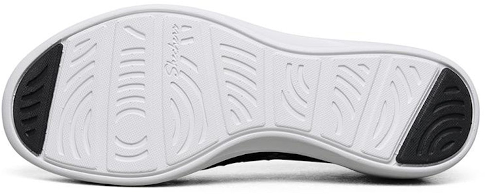 (Women) Skechers Arya Slip-on Shoes Black/White 66666292-BKW Purchase (Women) Skechers Arya Slip-on Shoes Black/White 66666292-BKW