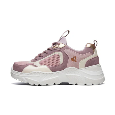 (W) Skechers B-Rad 'Pink Casual'