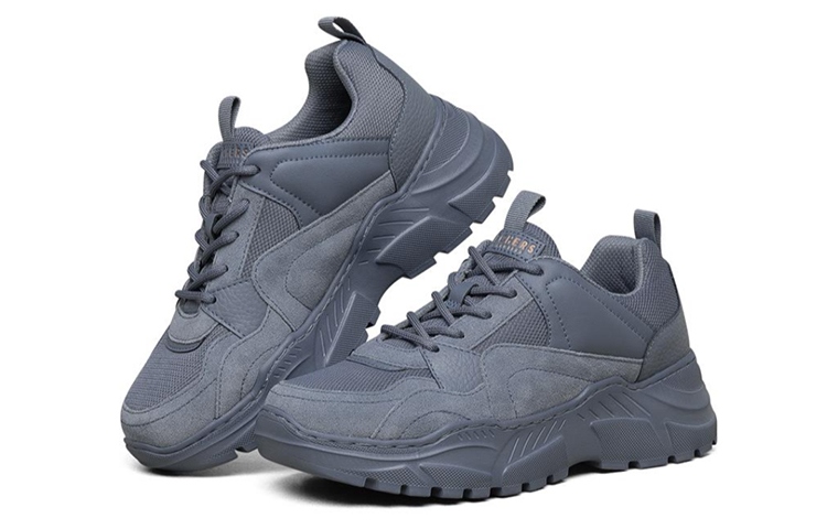 Lookbook (W) Skechers B-Rad Laufschuhe Grau/Blau 155177-SLT