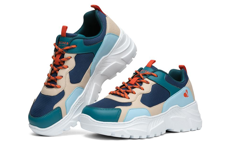 (W) Skechers B-Rad Running Shoes Blue 圖 3