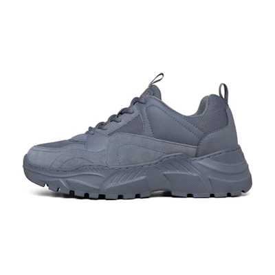 (W) Skechers B-Rad Running Shoes Gray/Blue