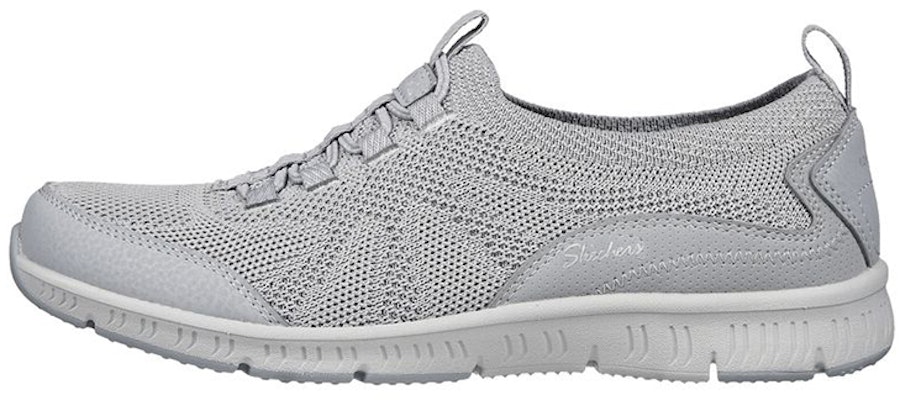 (Women) Skechers Be-Cool-My Goals Slip-On 'Grey' 100346-GRY Buy (Women) Skechers Be-Cool-My Goals Slip-On 'Grey' 100346-GRY