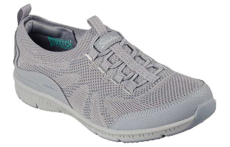 Lookbook (Women) Skechers Be-Cool-My Goals Slip-On 'Grey' 100346-GRY