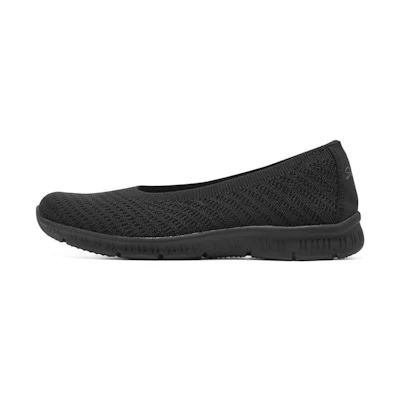 (W) Skechers Be-Cool Slip-On 'All Black'