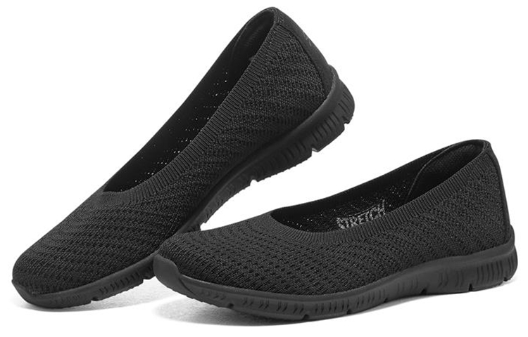 Lookbook (Women) Skechers Be-Cool Slip-On 'All Black' 100360-BBK