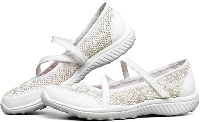 (W) Skechers Be-Light 'Comodidad Transpirable Blanco' 100022-WHT Lookbook (W) Skechers Be-Light 'Comodidad Transpirable Blanco' 100022-WHT