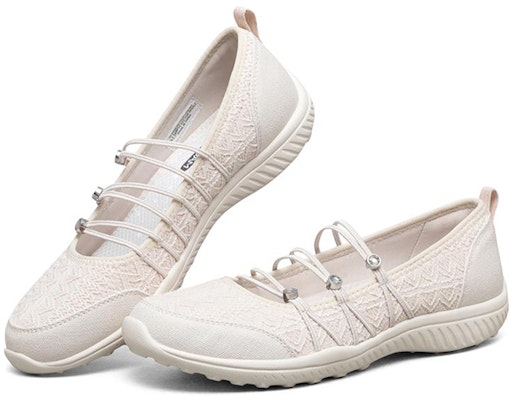 (W) Skechers Be-Light 'Natural Slip-On' Kasut Tanpa Tali Semula Jadi 66666290-NAT Lookbook (W) Skechers Be-Light 'Natural Slip-On' Kasut Tanpa Tali Semula Jadi 66666290-NAT