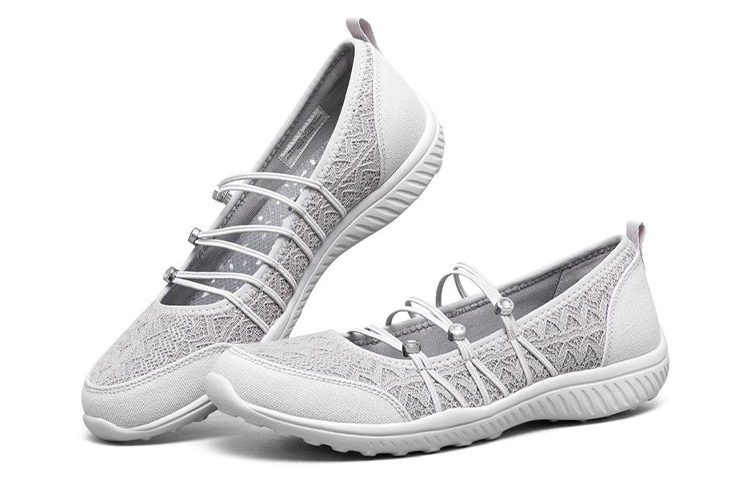 Lookbook (W) Skechers BE-Light Mocassins Gris 66666290-LTGY