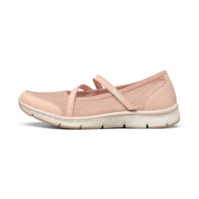 (W) Skechers Be-Cool Mary Jane Flat Shoes 'Pink'
