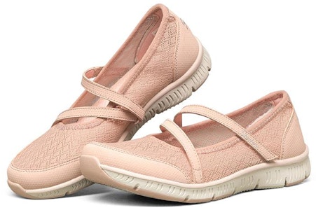 (W) Skechers Be-Cool Mary Jane平底鞋 '粉色' 100354-BLSH Lookbook (W) Skechers Be-Cool Mary Jane平底鞋 '粉色' 100354-BLSH