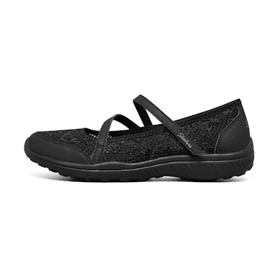 (W) Skechers Be-Light Slip-on Shoes Black